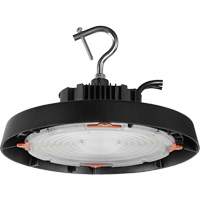 UFO High Bay Light, LED, 120 - 347 V, 100 W, 7.3" H x 11" W Pronet Distribution