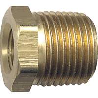 Pipe Bushing, 3/4" x 3/8", NPT x FPT, Brass Pronet Distribution